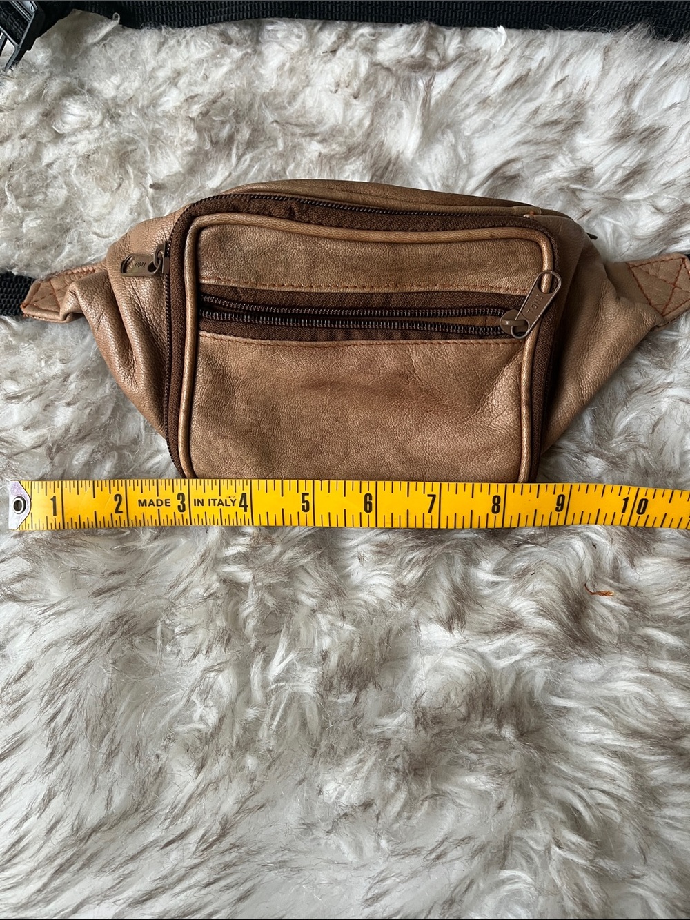 Wilsons Leather Tan Brown Women's Belt Bag